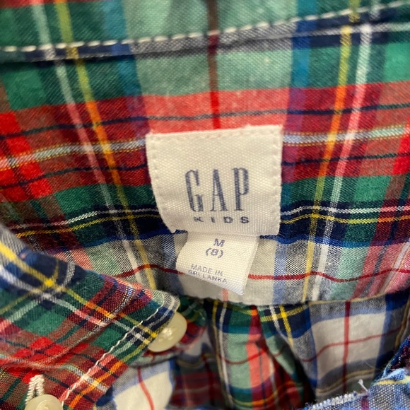 🎄GAP Holiday Plaid Button Down Shirt - Picture 5 of 5